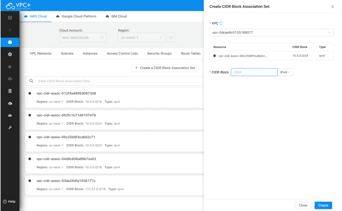 AWS Dashboard