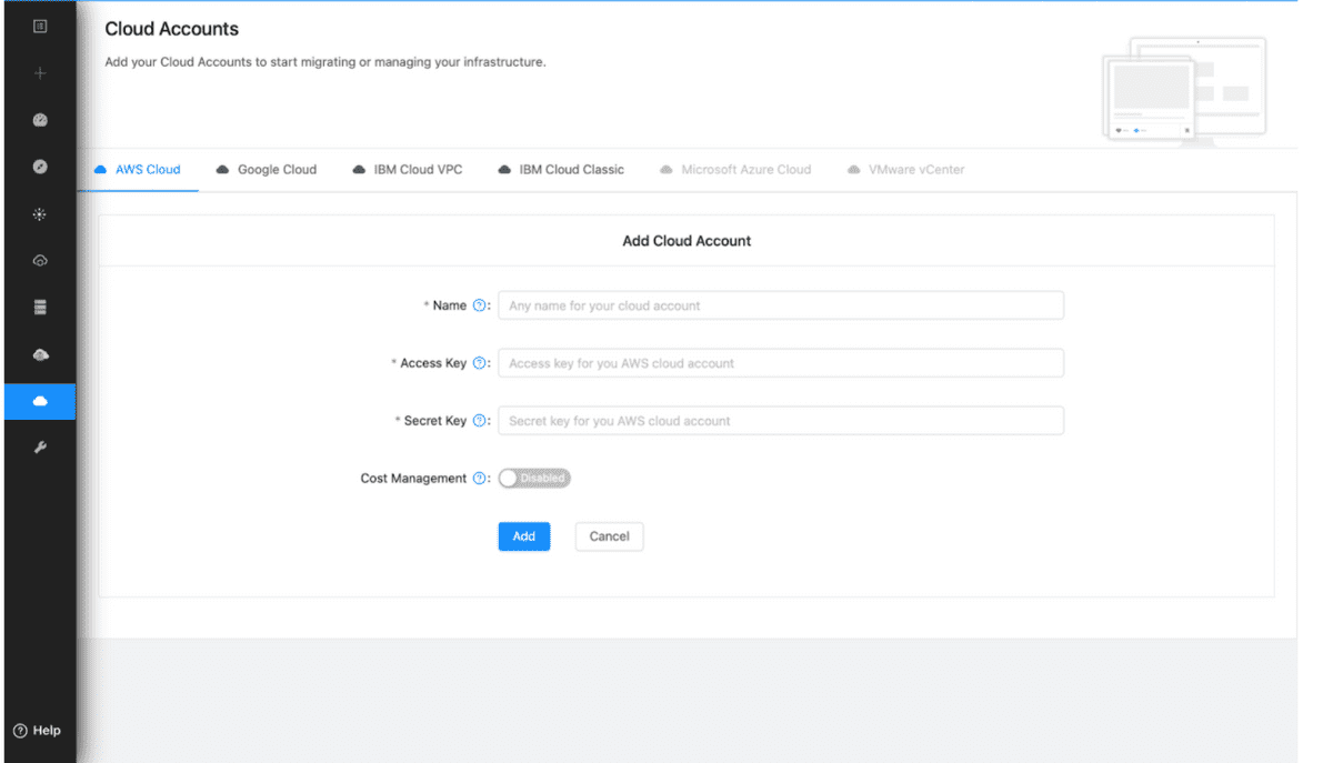 AWS Dashboard