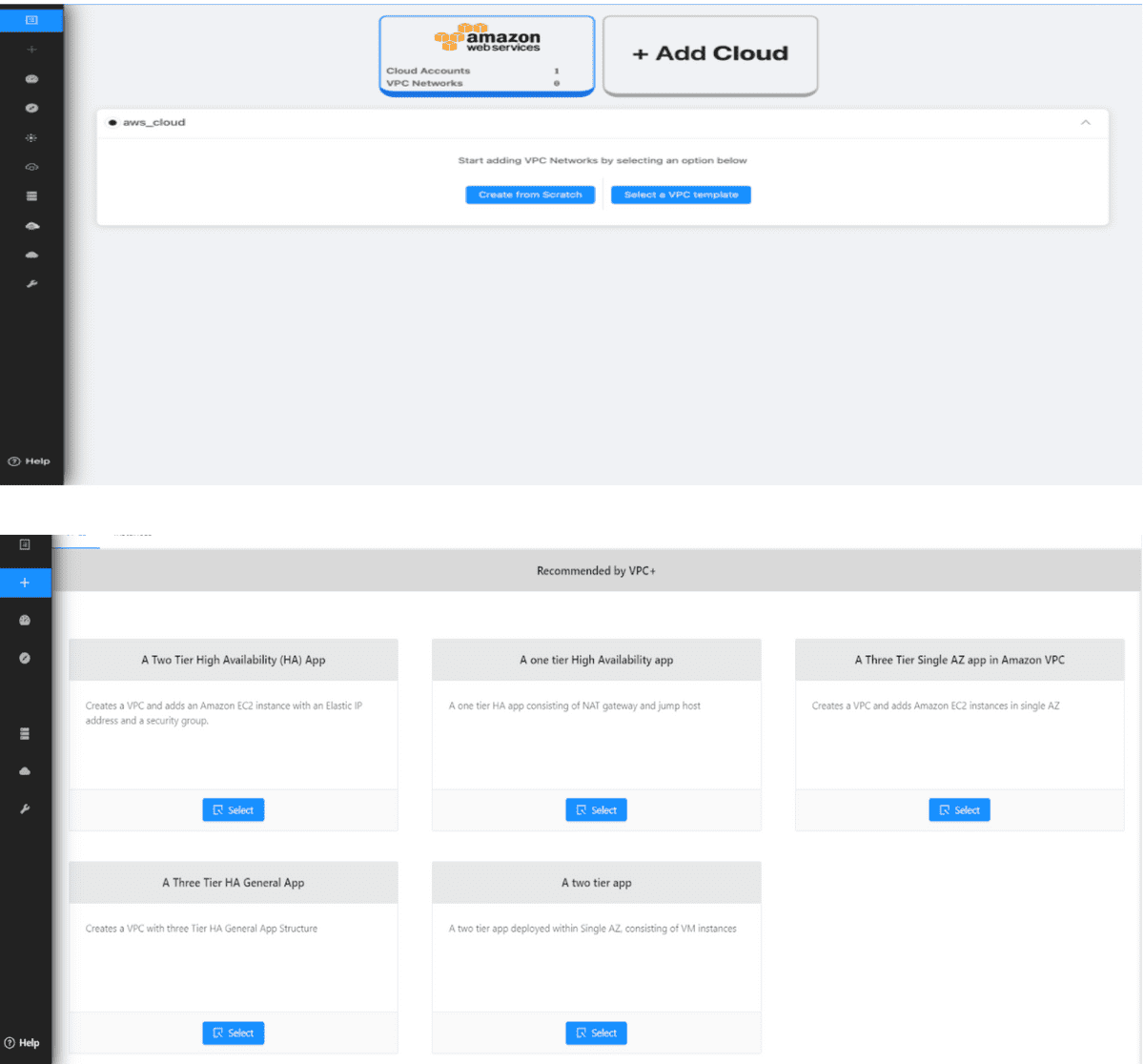 AWS Dashboard