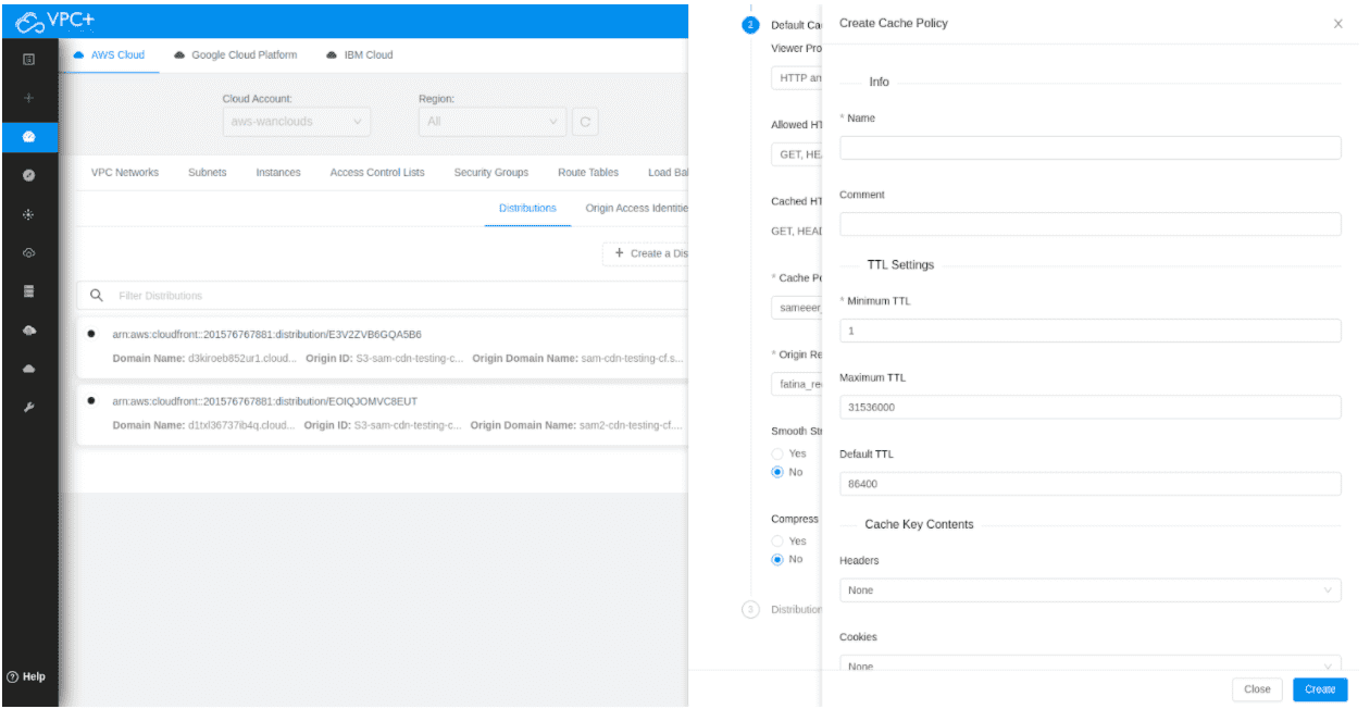 AWS Dashboard