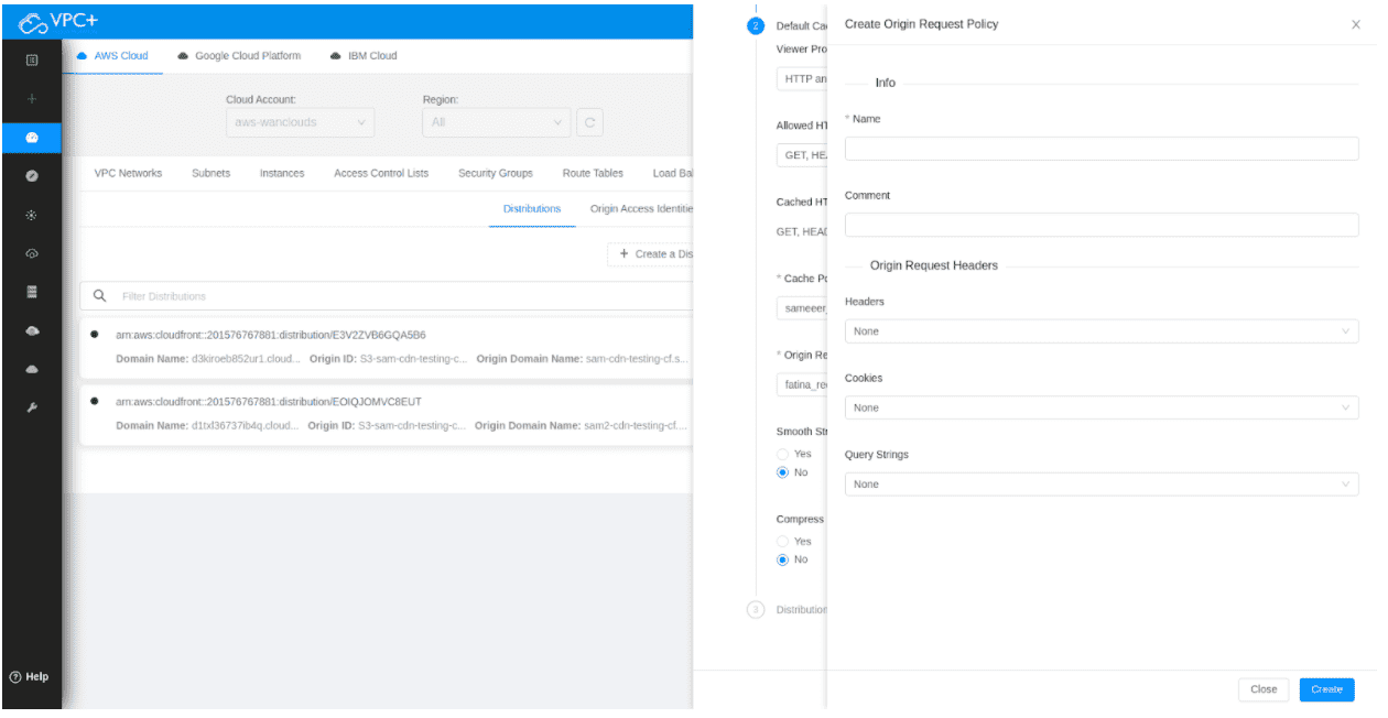 AWS Dashboard