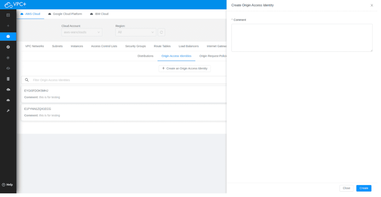 AWS Dashboard