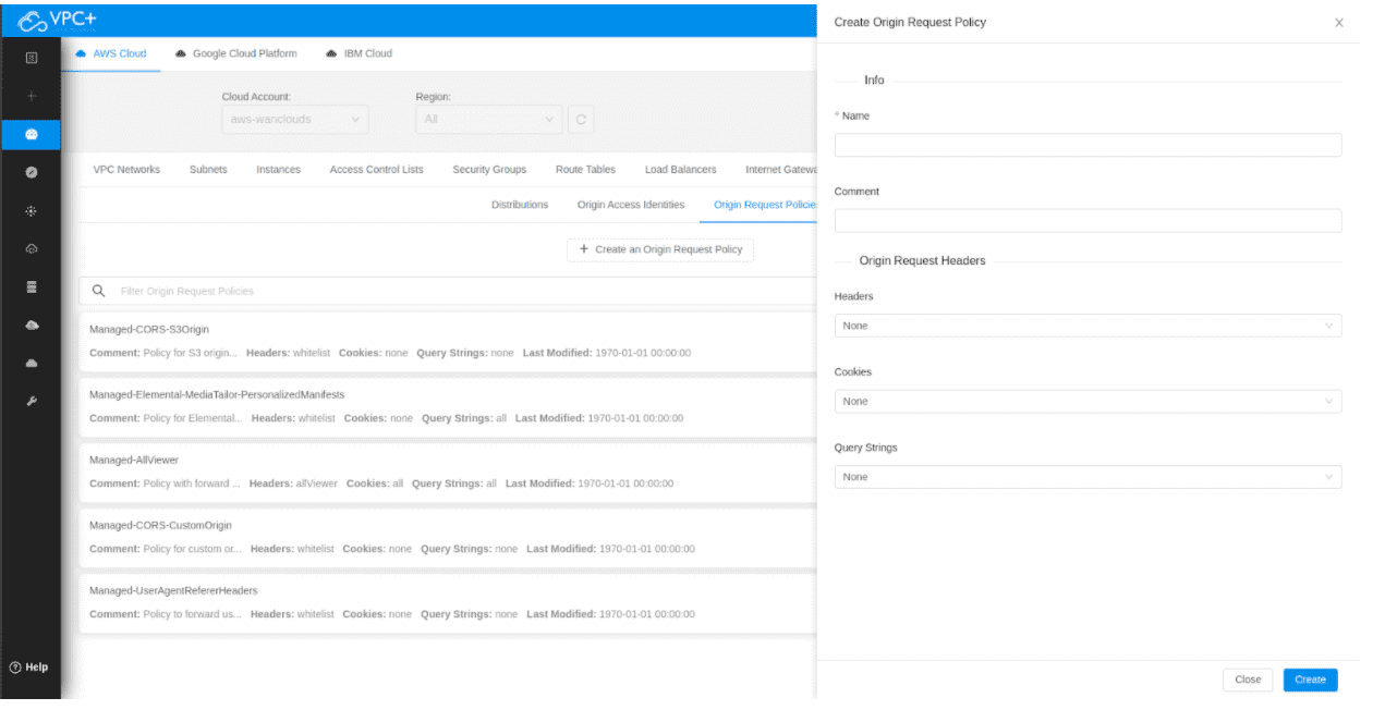 AWS Dashboard