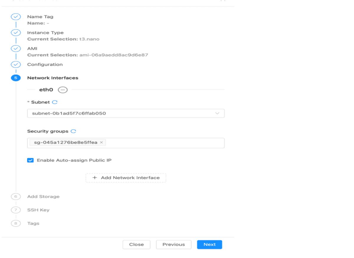 AWS Dashboard