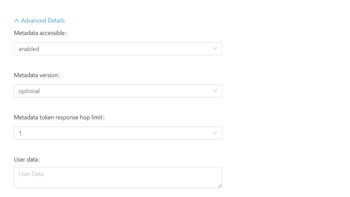 AWS Dashboard