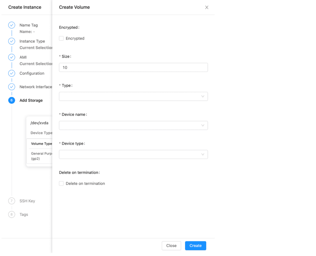 AWS Dashboard