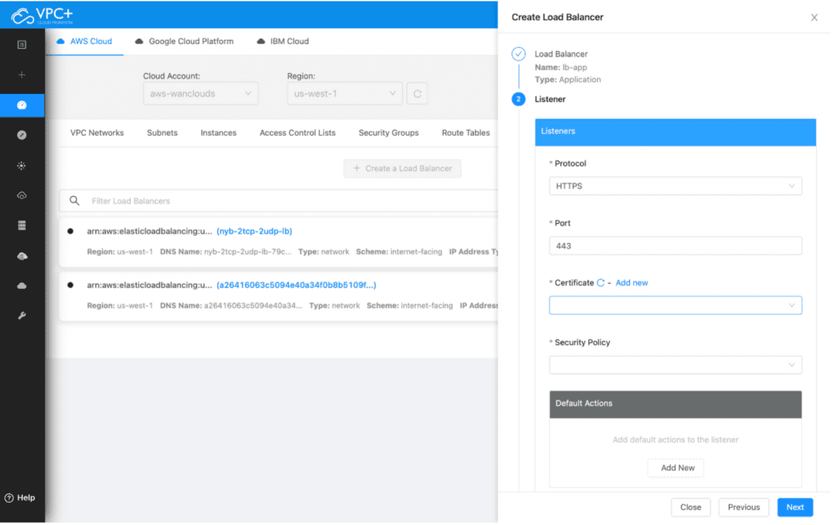 AWS Dashboard