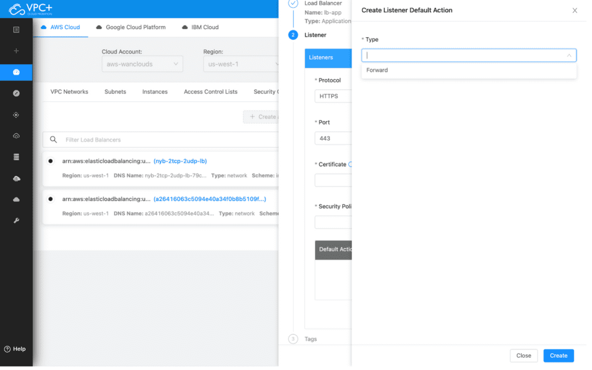 AWS Dashboard