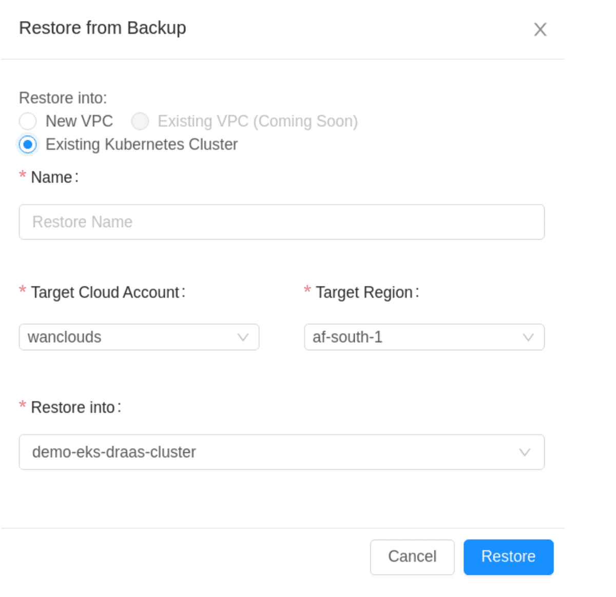 AWS Dashboard