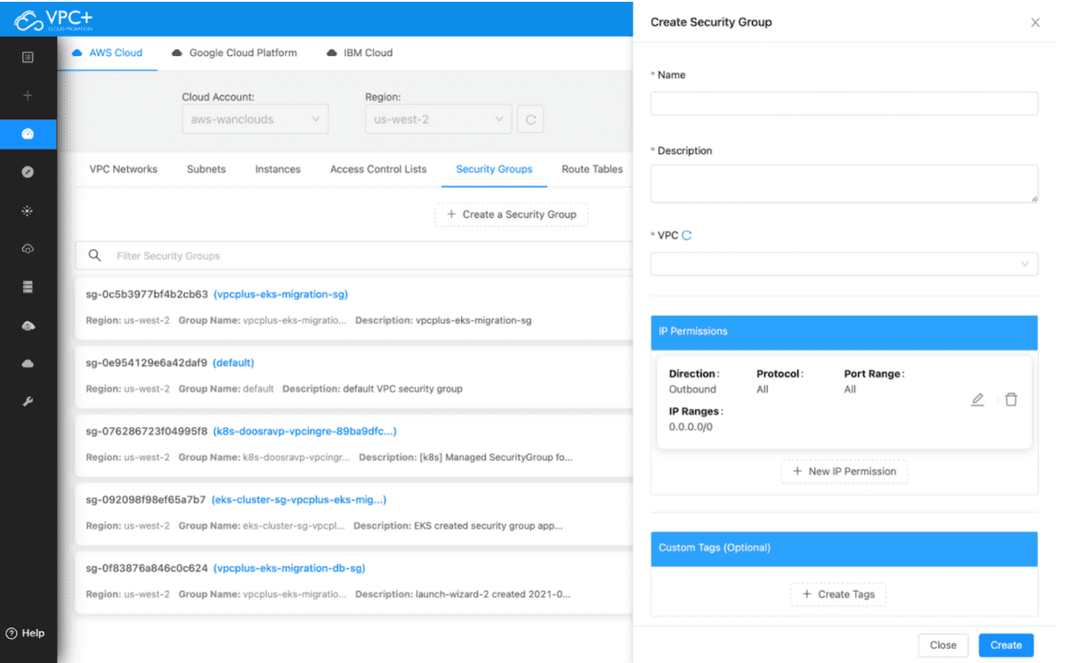 AWS Dashboard
