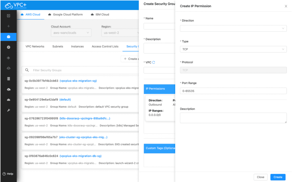 AWS Dashboard