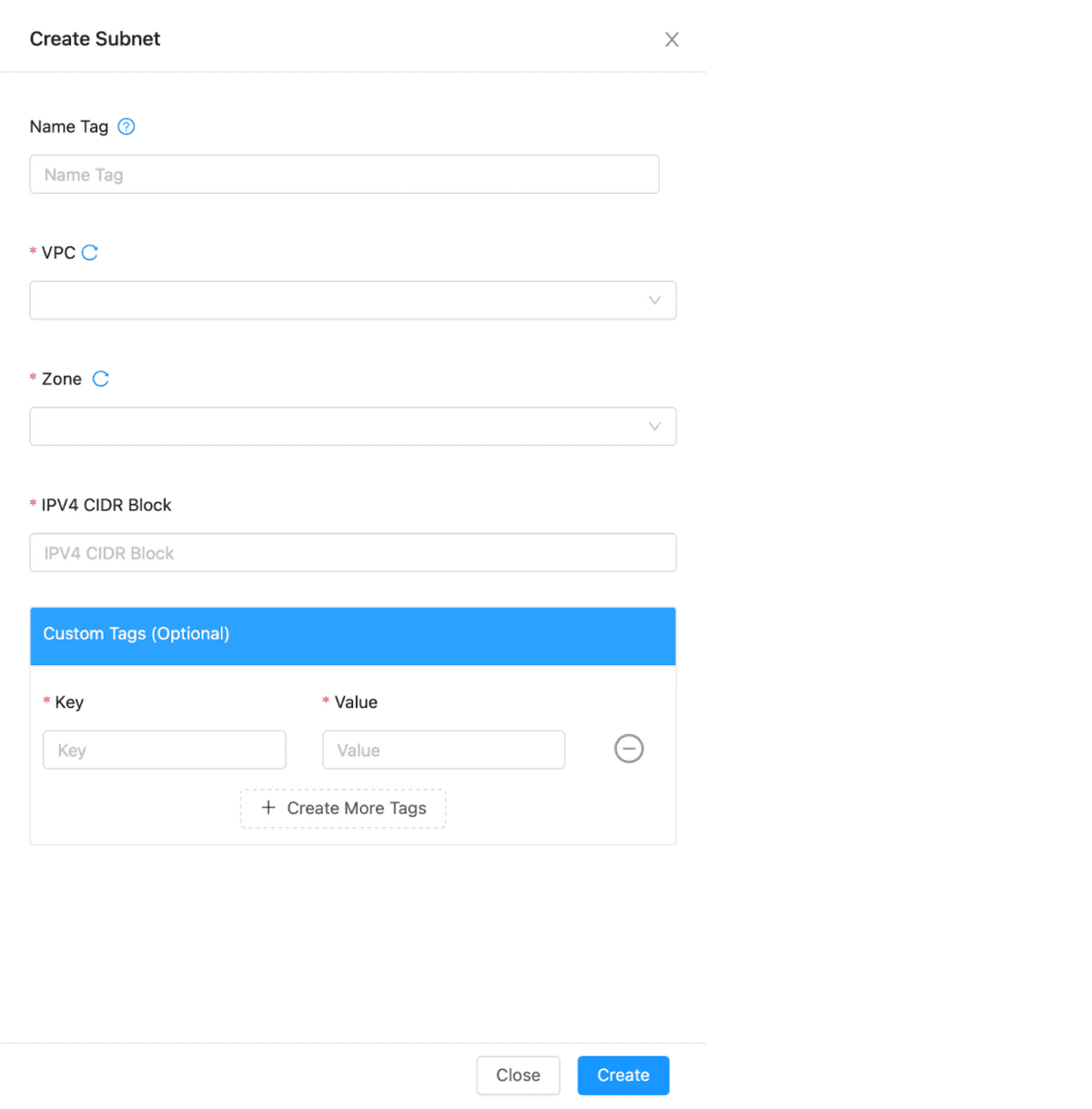 AWS Dashboard