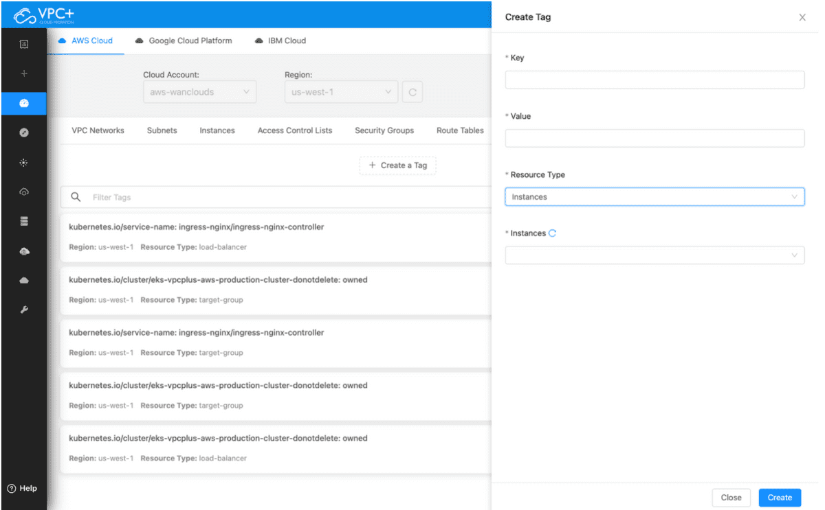 AWS Dashboard