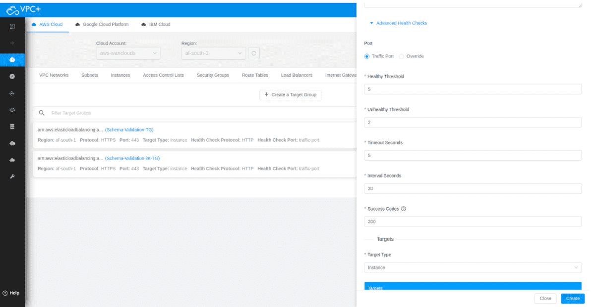 AWS Dashboard