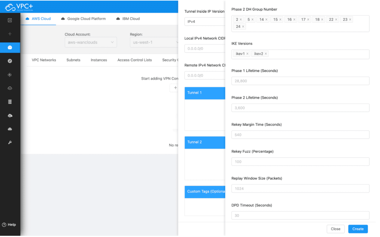 AWS Dashboard
